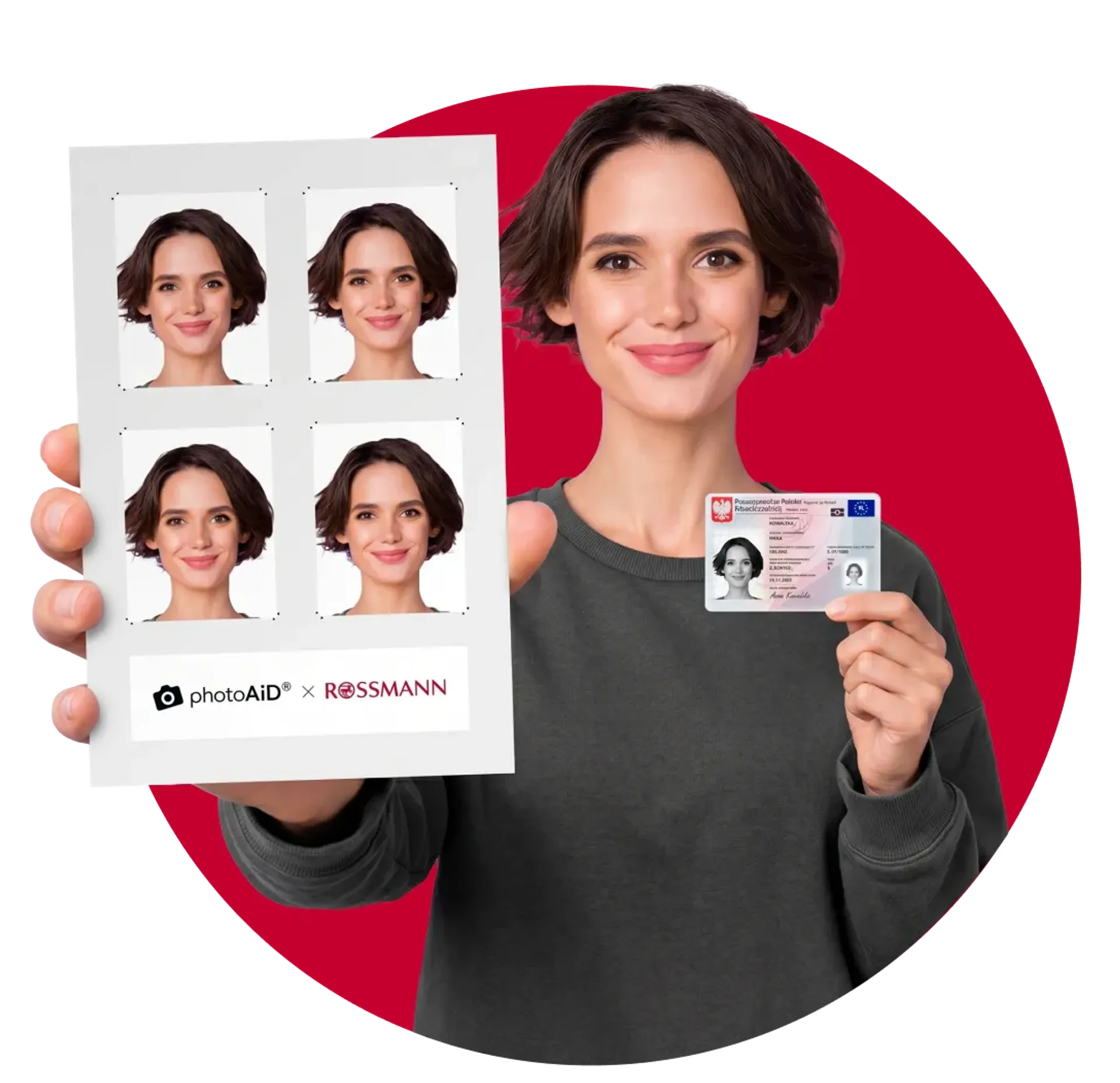 Zdjęcie do dowodu lub paszportu online